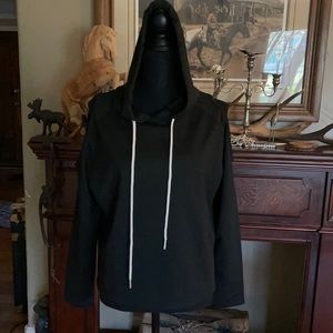 Open Shoulder Hoodie